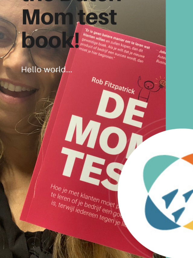 Introducing the Dutch Mom test book